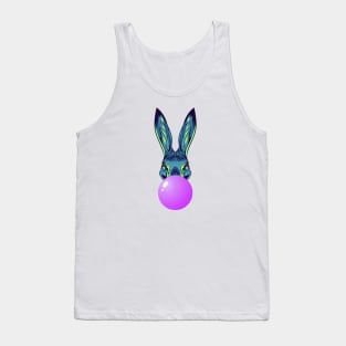 Purple Bubblegum Rabbit Tank Top